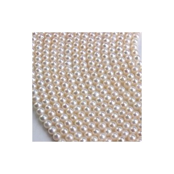 3-4mm天然韓版珍珠項(xiàng)鏈批發(fā) 近