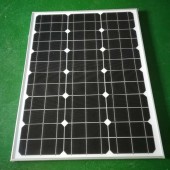 廠家供應60w單晶太陽能發(fā)電板  太陽能光伏發(fā)電系統(tǒng)
