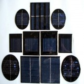 太陽能板廠家 迷你5v多晶硅滴膠板 66*47高效率太陽能發電板