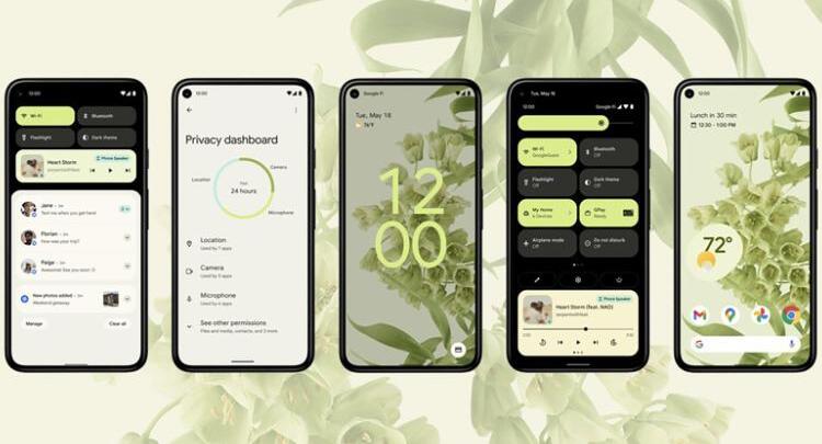  Google推出完全重新設計的Android 12